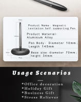 Bolígrafo De Levitación Magnética Creativa Antigravedad Para Negocios Y Oficina Souvenir Stationery Material De Aluminio Tipo Bolígrafo Punto De Escritura 0.5mm - details 12