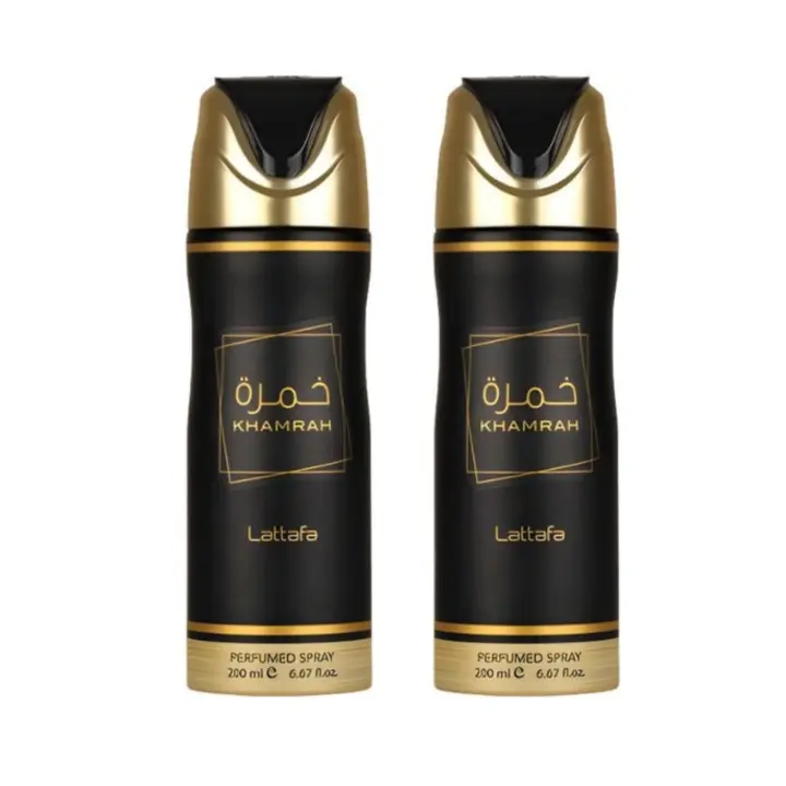 Lattafa Khambra Desodorante Lattafa 200ml Khambra Perfume Lattafa En Formato Desodorante De Larga Duración Lattafa Desodorantes - 1