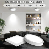 Lámpara De Techo LED Moderna Panel Para Sala De Estar Dormitorio Cocina Iluminación LED Decorativa Para El Hogar Fuente De Energía AC Incluye Bombillas - details 1