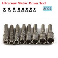 Juego De 8 Piezas De Destornilladores Hexagonales PH2.0 2.5mm 3mm 3.5mm 4mm 4.5mm 5mm 5.5mm Con Rosca H4 Herramientas Manuales - details 2