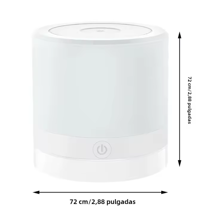 Lámpara De Mesa Recargable LED Portátil Luz Nocturna Táctil RGB Dimmable Para Regalo Decoración De Fiesta De Verano Camping Dormitorio - 1