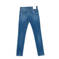 Armani-Pantalón Largo Tejano Corte Estrecho C5J23-5E para Mujer