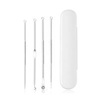 IMAGIC Set De 4 Piezas De Agujas De Acero Inoxidable Para Eliminación De Quistes Y Puntos Negros Limpieza De Poros Herramienta De Cuidado De La Piel Para El Rostro - details 10