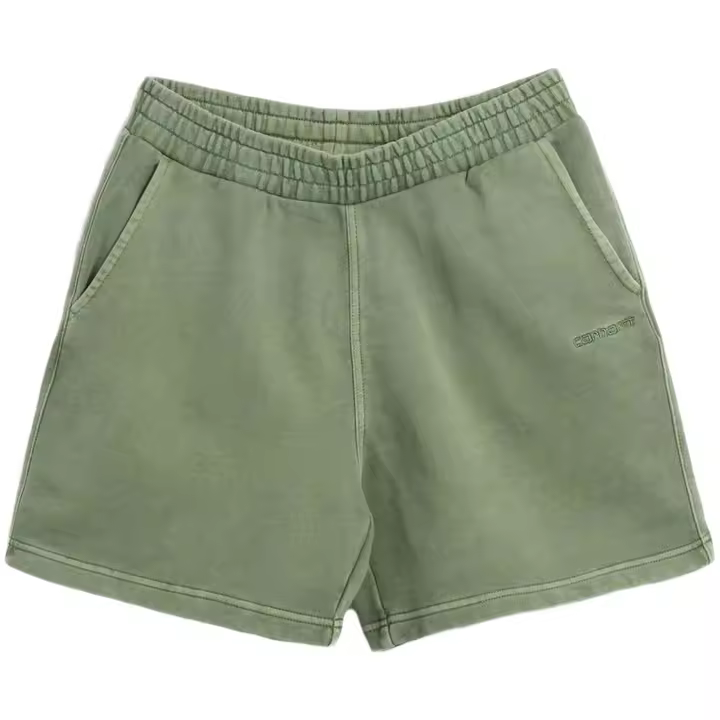 Pantalon Corto Carhartt WIP Duster Script para mujer en color verde - 1