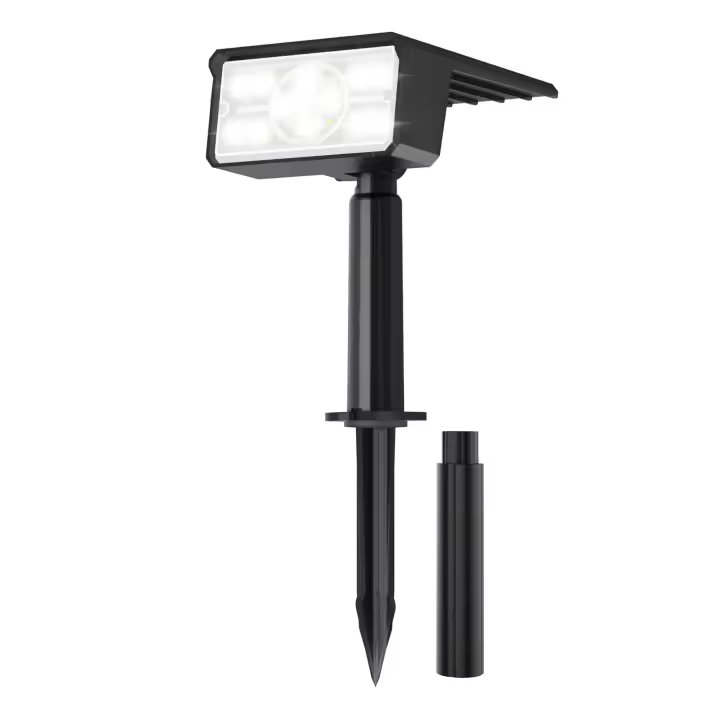 Lámpara Solar Exterior IP65 49LEDs 1pc Luz De Jardín Solar 3000K/6000K Farol Solar Para Pared Control Remoto Dimmer Incluido - 1