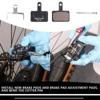 BUCKLOS Pads De Bicicleta Para SHIMANO B01S Resistente Al Desgaste Para Frenos De Disco Hidráulicos Metálicos Y Resina MT200 M315 M375 - details 11
