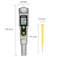 Salinómetro Portátil Salinómetro Y Termómetro 2-en-1 Impermeable Para Pruebas De Salinidad Y Temperatura Tipo Salinógrafo - details 2