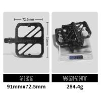 Pedales De Bicicleta BUCKLOS Antideslizantes Con Rodamientos Sellados Aleación De Aluminio Plataforma De Pie Para Mountain Y Road Bicicleta Piezas De Bicicleta - details 4