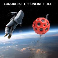 3PCS Moon Ball Space Ball, Highly Elastic Moonball 70mm Large Bouncy Balls, Moon Balls for Kids Big Bouncy Ball Toy for Kids Party Gift - details 0