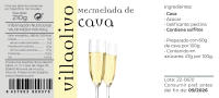 Villaolivo - Pack 3 unidades Mermelada de Cava 210g  Mermelada Gourmet  100% Natural - details 2