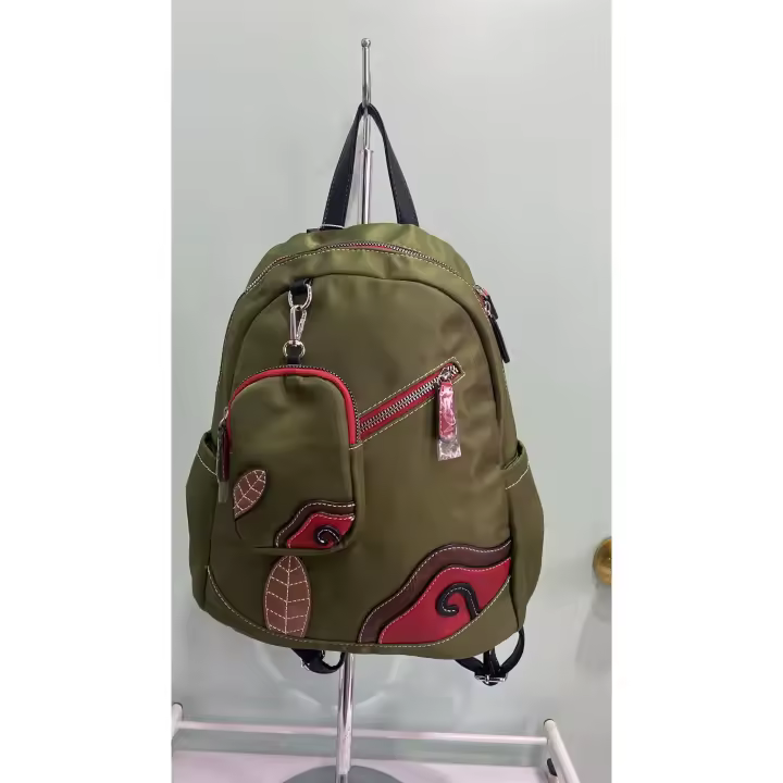 Mochila con correa ajustable y cremallera en las asas - Ideal para llevar tus cosas con comodidad y estilo - 1