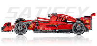 Kit De Modelos De Coches De Carreras F1 Con Bloques Técnicos MOC Supercar Para Niños Juguetes De Construcción De 1200 Piezas Regalo Para Niños Y Adolescentes - details 2