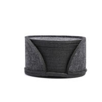 10pcs Coasters Redondos De Tapete Para Mesa De Comedor Protector Antigolpes Resistente Al Calor Para Taza De Té Y Café Accesorios De Cocina Modernos Fabricados En Tela Ecológicos - details 3