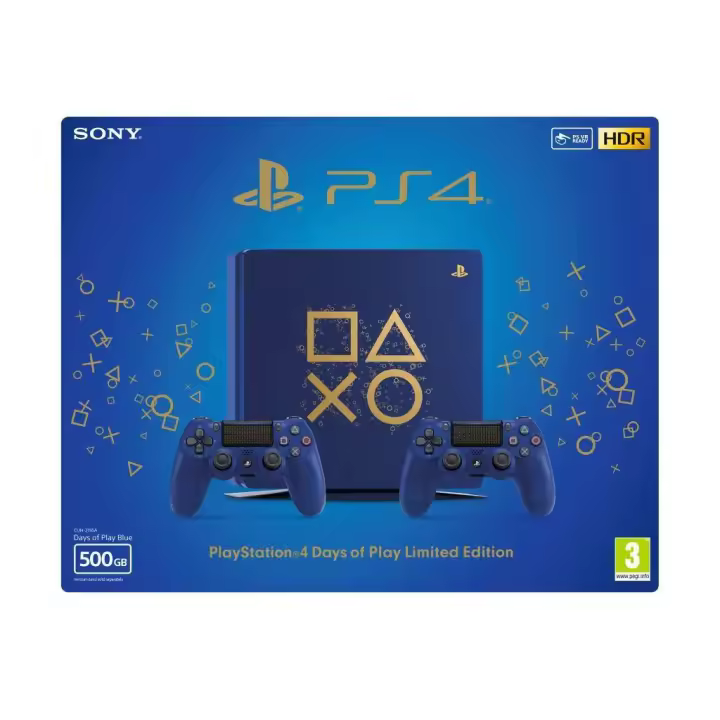 Consola Sony Playstation 4 500GB Days of Play Limited Edition PAL España Nuevo Precintado Envio en menos de 24 horas - 1
