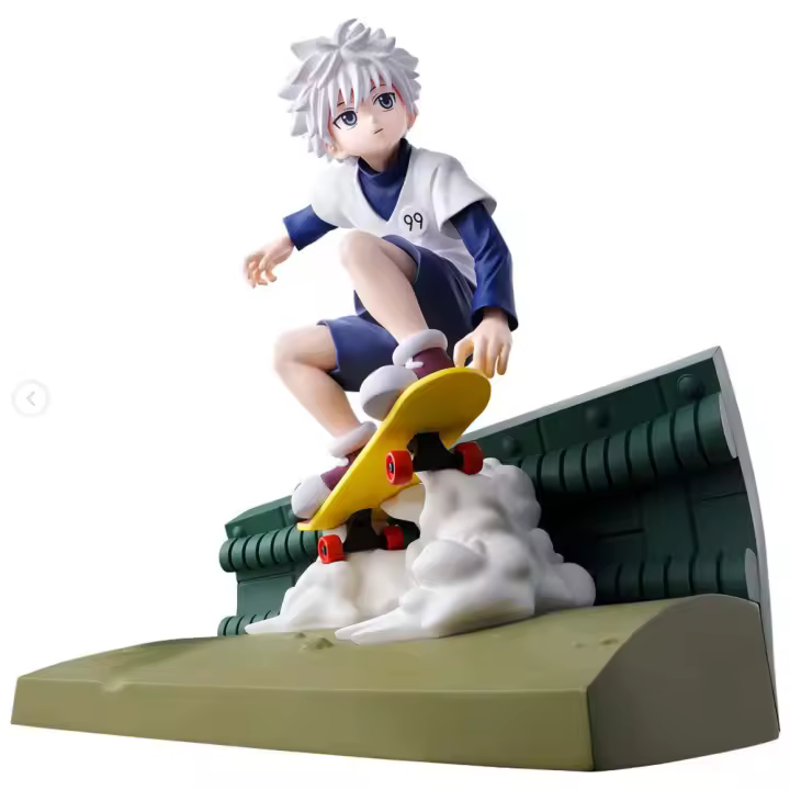 Figura Killua Zoldyck Memorable Saga Hunter x Hunter 8cmFigura  Coleccionable - Idea de Regalo- Mercancia Oficial - Juguetes para Niños y Adultos - Movies Fans - Muñeco para Coleccionistas y Exposición - 1
