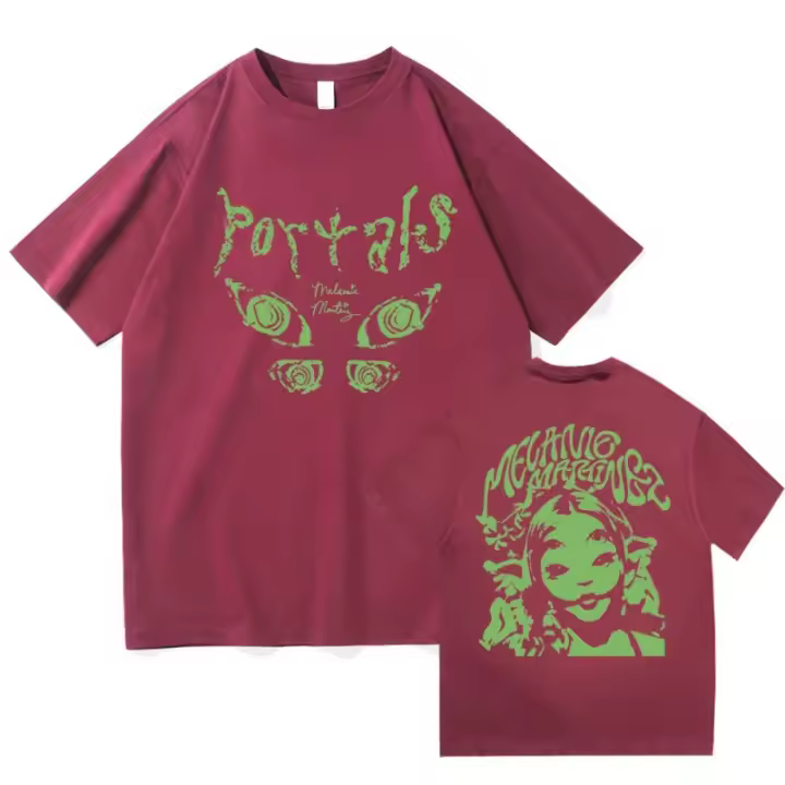 Camiseta Vintage Melanie Martinez Estilo Calle Unisex Para Hombres Y Mujeres Hip Hop Tops Mejor Accesorio Para Fanáticos De La Música - 1