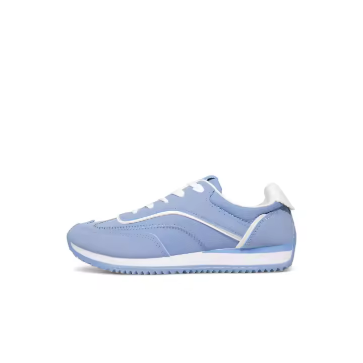 Zapatillas Sneakers mujer en color Azul y Rosa Morado con cordoneras blancas - ligeras y cómodas - lhd-108 - 1