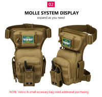 Bolsa De Pierna Para Hombres Mochila De Cintura Deportiva Multifuncional Para Senderismo Pesca Motocicleta Camping Viajes - details 4