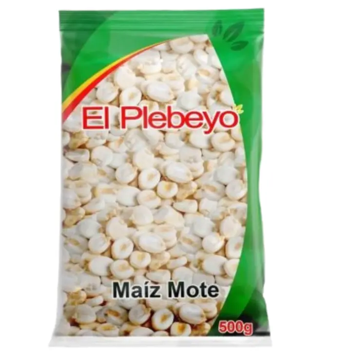 MARCA EL PLEBEYO- MAIZ MOTE 500G- DELICIAS PERUANAS - 1
