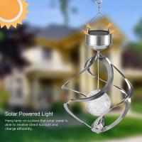 Luz solar, Lámpara de Adorno de Jardín Lámpara de bola de Cristal with Energía Solar Lámpara de bola de Cristal brilliant Color changingly Lámpara Colgant - details 1