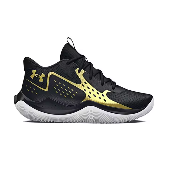 Zapatillas Under Armour Gs Jet 23 Negro Dorado 3026635-002 Baloncesto Niño Niña - 1