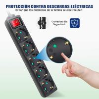 Extrastar STARTELECTRIC REGLETA ENCHUFES 16A/250V/3G MAX3680W - details 1