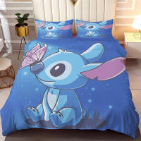 Juego De Sábanas Lilo Y Stitch 3pcs 100% Poliéster Sin Relleno Para Niños Y Niñas Diseño De Stitch Cama De Poliéster - details 20