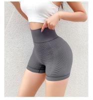 Pantalones De Yoga Para Mujer Cintura Alta Elevador De Glúteos Estiramiento Terciopelo Fitness Running Shorts Transpirables Verano - details 4