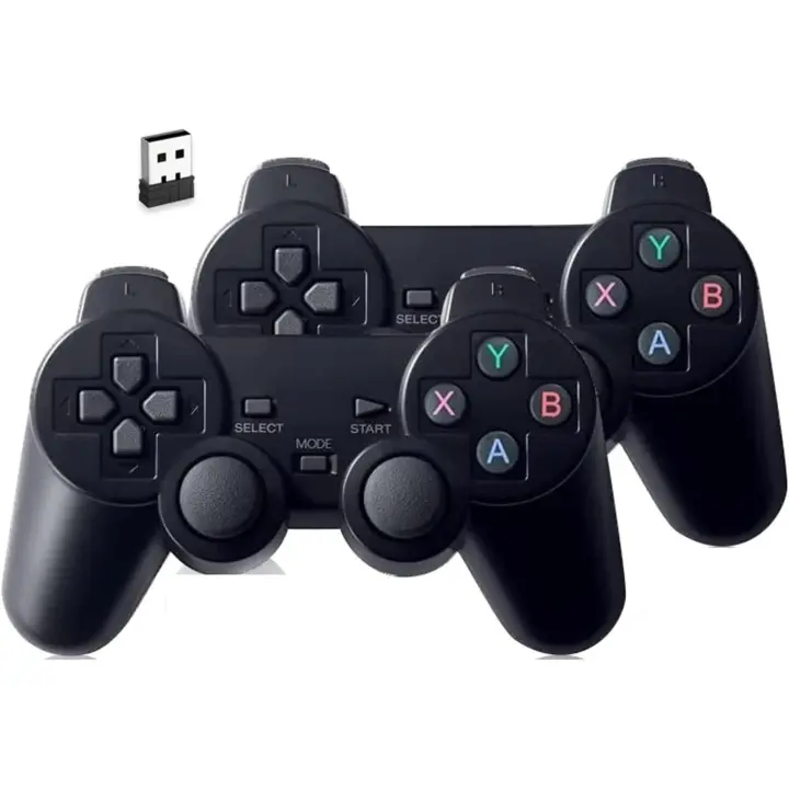 Mando inalambrico X 2 unidades ,compatible con consola stick M8 ,PC, Android , linux , pilas AAA ( no incluidas) NUEVO - 1