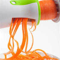 LMETJMA Spiralizer De Acero Inoxidable Para Verduras Y Frutas Herramienta De Cocina Eco-amigable Y Resistente Para Hacer Pasta De Zanahoria KC0335 - details 8
