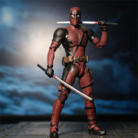 Figura De Acción Anime Deadpool 2 PVC Superhéroe Colección Muñeca Articulada Juguete Para Niños Regalo De Cumpleaños Caja Empaquetada - details 2