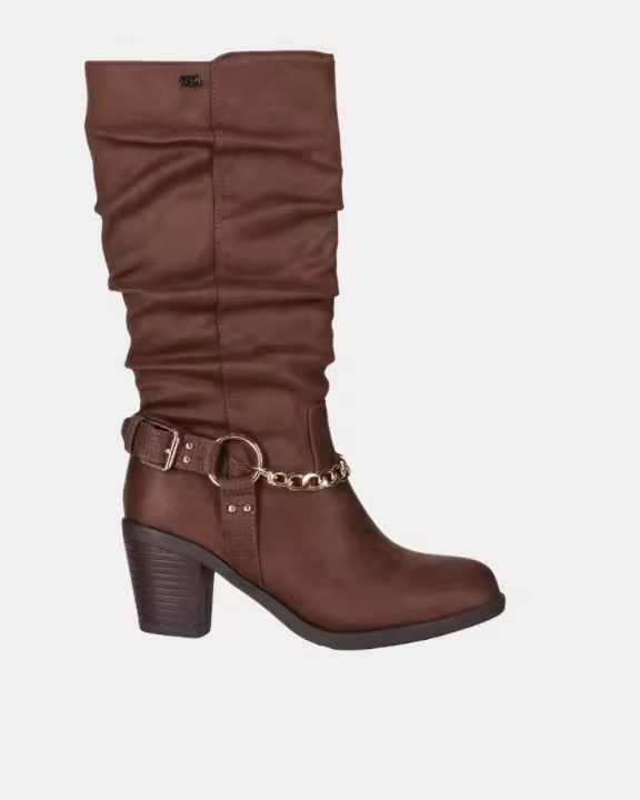 CHIKA 10 KURAZO 36N Botas Altas Mujer Marrón - 1