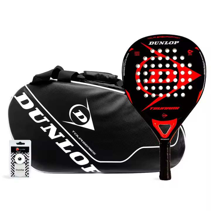 Pack Dunlop Tsunami Red Intro Carbon Negro - 1