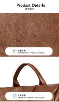 Bolsos para Mujer en invierno, American Estilo, Diseño de Nicho de moda, mochila antirobo, Gran capacidad, Bolso de mujer de moda. - details 25