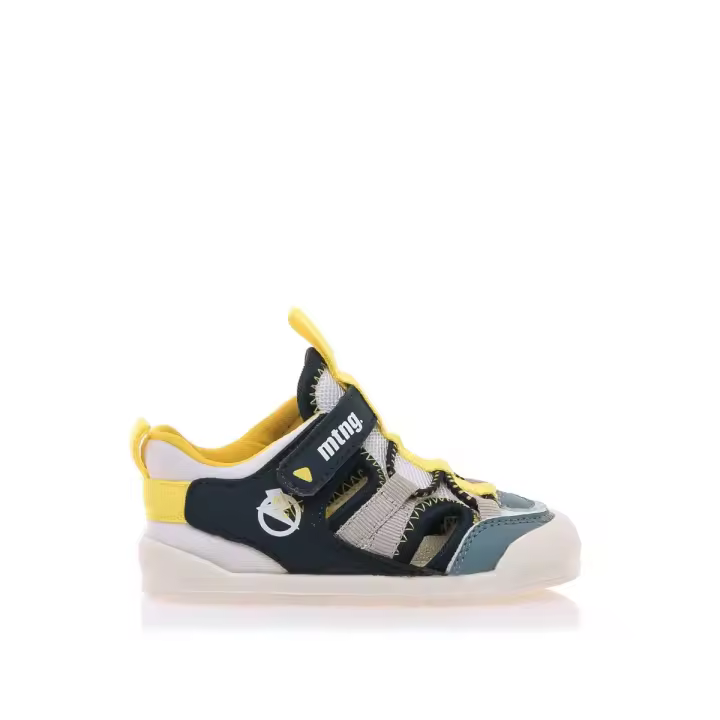 Sandalias Deportivas Bebé Cerradas Mustang Respetuosas Mesh Azul - 1