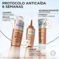L'Oréal Paris | Rutina Elvive Growth Booster Champú, acondicionador y sérum Anticaída 200ml Sin Sulfatos* (*sin tensioactivos sulfatados) - details 0