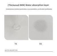 VIKAMA Alfombra De Baño Estilo Fresco Forma Especial Absorción De Agua Rápida No Eslipiente Decoración Del Hogar Material De Diatomeas - details 3