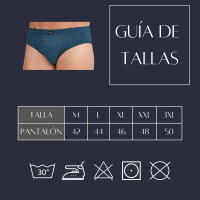 DON ALGODÓN | Pack de 6 Slips Para Hombres | 6 Estampados y Colores Diferentes | 100% Algodón | Suaves y Cómodos | Transpirables | Máxima Calidad - details 1