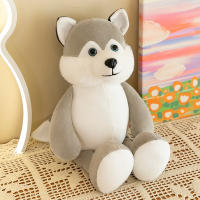 Muñeco De Peluche De 25cm Kawaii Con Animales Del Bosque León Tigre Elefante Mono Zorro Juguetes Para Dormir De Peluche Realistas Para Niños - details 18