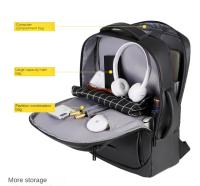 Mochila de viaje de gran capacidad para hombre, bolsa para ordenador portátil de negocios con carga USB, bolso personalizable para exteriores - details 32