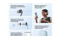 Xiaomi Redmi Buds 8 Lite - Auriculares inalámbricos con ANC, Bluetooth 5.4, 36 h de batería, IP54 y diseño ergonómico - details 1