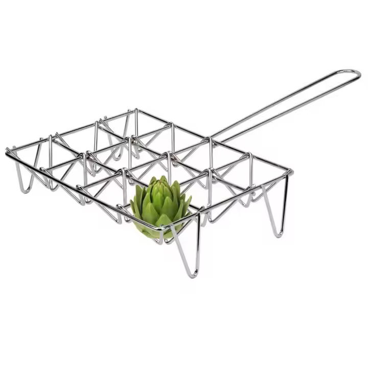 Sauvic Parrilla Para Verduras 24.5x17.5 Cm 6 Unidades - 1