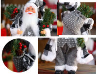 Decoración De Navidad Muñeco De Santa Claus De 30 Cm Para El Hogar Material Plástico Figura De Miniaturas Sin Personalizar - details 15