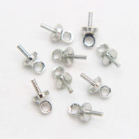 Conector De Encanto De Perla Para Joyería DIY 50-100pcs Ojales De Latón De 3/4/5/6/8mm Para Creación De Joyas - details 2