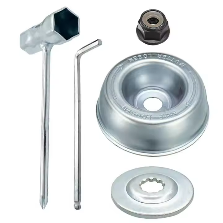 5-piece set for STIHL STIHL FS120 130 130R 200 250 55 work head repair kit protective cover blade ma - 1