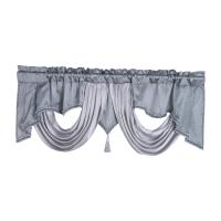 Valance De Cortina Boho Con Bolsa Para Rodillo Para Pared Cortina Corta Para Baño Dormitorio Sala De Estar Cocina Basamento - details 7
