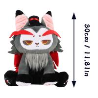 Muñeco De Peluche Hazbin Hotel Divertido Alastor Charlie Vaggie Adam Meow Suave Relleno De Algodón Regalo De Cumpleaños Para Niños - details 12