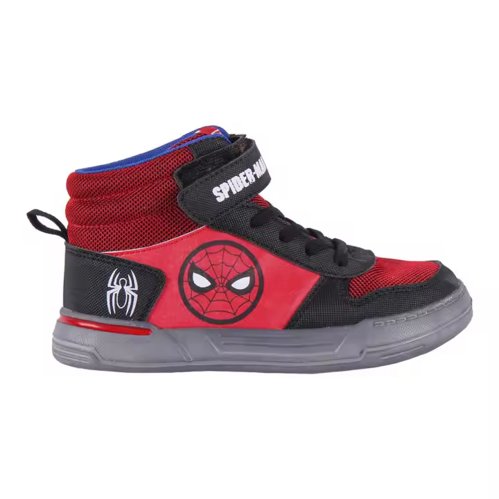 Zapatillas Deportivas Altas Spiderman Rojo y Negro Niño - 1