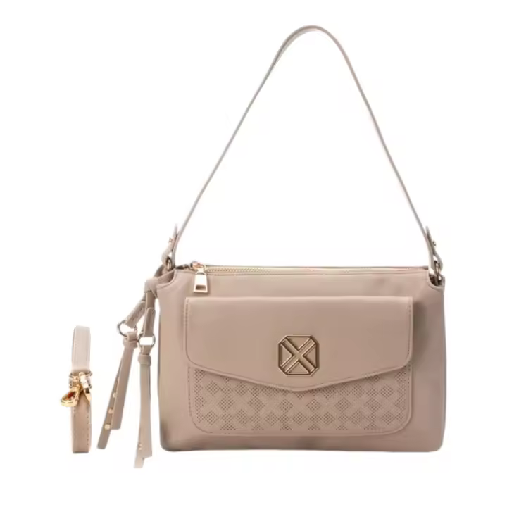 Bolso marca Xti modelo 184371 en color beige - 1