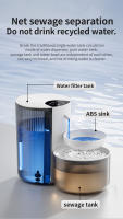Fregadero Automático Para Mascotas 3L Recargable Sin Filtro Requiere Tiempo Programable Dispensador De Agua Para Gatos Y Perros - details 4